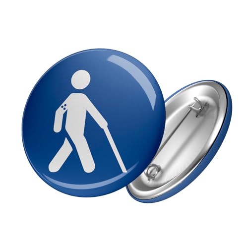 Huuraa Button Blindenzeichen Geschenk Ansteck Pin Größe 59mm Blindenzeichen Geschenkidee Huuraa Button Blindenzeichen Geschenk Ansteck Pin Größe 59mm Blindenzeichen Geschenkidee von Hellweg Druckerei