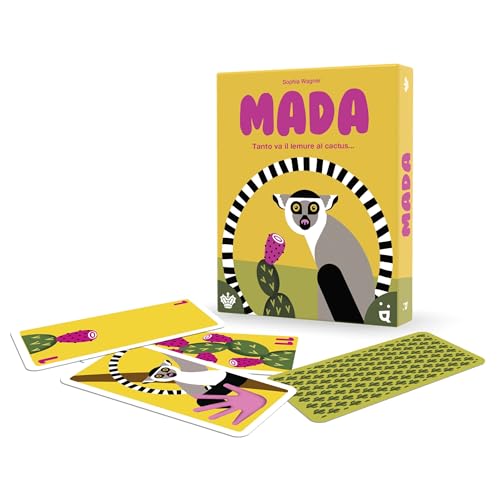Helvetiq Mada, Taschenspiel in italienischer Sprache, wettbewerbsfähig für 2-5 Spieler, ab 7 Jahren – Sammeln Sie Feigen, aber vorsichtig mit Kakteen: Risiko- und Glücksspiel mit sprudelndem Rhythmus Helvetiq Mada, Taschenspiel in italienischer Sprache, wettbewerbsfähig für 2-5 Spieler, ab 7 Jahren – Sammeln Sie Feigen, aber vorsichtig mit Kakteen: Risiko- und Glücksspiel mit sprudelndem Rhythmus von Helvetiq