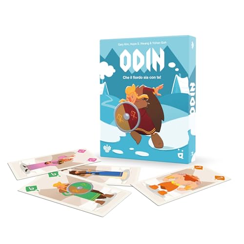 Helvetiq Odin, Taschenspiel auf Italienisch, Speicher für 2-6 Spieler, ab 7 Jahren, erinnert sich an die Positionen und ruft gestohlene Gegenstände auf einer lustigen Reise in die nordische Mythologie Helvetiq Odin, Taschenspiel auf Italienisch, Speicher für 2-6 Spieler, ab 7 Jahren, erinnert sich an die Positionen und ruft gestohlene Gegenstände auf einer lustigen Reise in die nordische Mythologie von Helvetiq