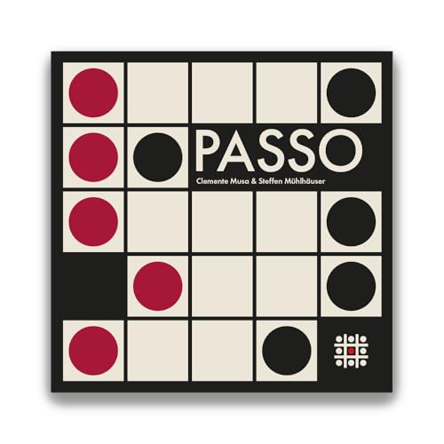 Passo - EIN Spiel für 2 Personen, bei dem selbst die strategischsten Köpfe auf ihre Kosten kommen. von Steffen Spiele