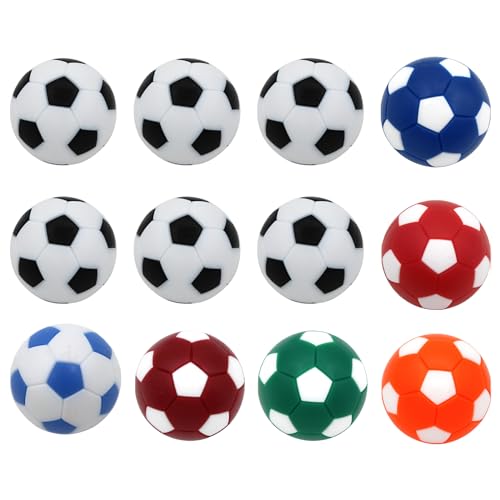 Helweet Kickerball, Tischkicker Bälle, Mini Tischfussball Ersatzbälle, 12 Stück Tischfußball, Tischfussball Bälle, Das Langlebig und Nicht Leicht zu Verblassen Ist, für Spiel und Freizeitsport, 32mm Helweet Kickerball, Tischkicker Bälle, Mini Tischfussball Ersatzbälle, 12 Stück Tischfußball, Tischfussball Bälle, Das Langlebig und Nicht Leicht zu Verblassen Ist, für Spiel und Freizeitsport, 32mm von Helweet
