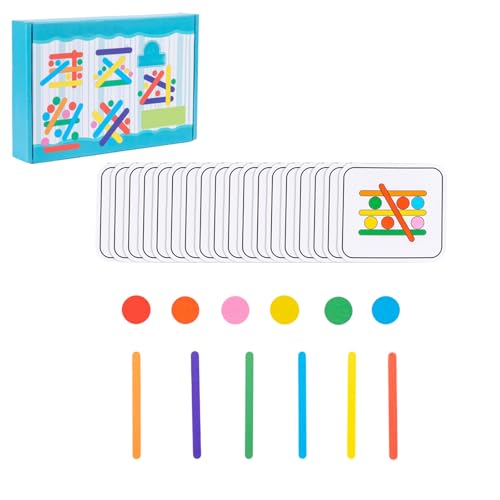 Montessori Spielzeug, Montessori Steckpuzzle, Montessori Holzspielzeug, Vorschule Lernspiele, Holzspielzeug, Kinderspielzeug, Kleinkind Spielzeug Sensorik Spielzeug, Baby Motorikspielzeug von Helweet