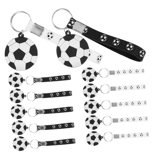 Hemobllo 1 Satz 1 Satz Fußball Schlüsselanhänger Fußballjunge Blau Schlüsselanhänger Fußball Partygeschenke Sportball Schlüsselanhänger Funky Real Cartoon Bag Supply 12 Stück von Hemobllo