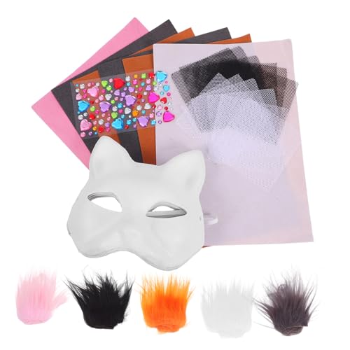Hemobllo 1 Satz Katzenmasken-Set Katzen-Maskerade-Maske leere Katzenmasken Katzenmaske orange Tiermaskenbasis Bemalbare Tiermaske Katzenmaskenset Tier-Maskerade-Maske Samtstreifen Hemobllo 1 Satz Katzenmasken-Set Katzen-Maskerade-Maske leere Katzenmasken Katzenmaske orange Tiermaskenbasis Bemalbare Tiermaske Katzenmaskenset Tier-Maskerade-Maske Samtstreifen von Hemobllo