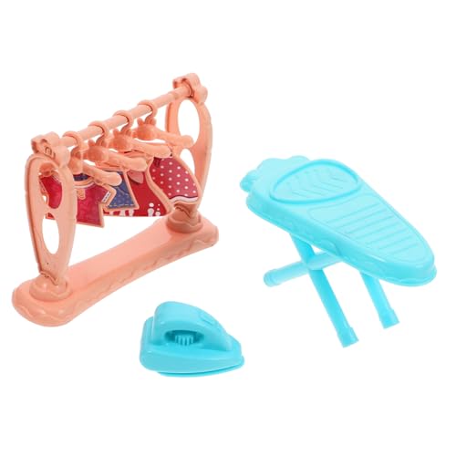 Hemobllo 1 Satz Puppeneisen-Set Zubehör für Babypuppen Puppenwagen klein Mini-Hausbausatz puppenstubenmöbel Dollhouse Furniture Mini-Hausschmuck Miniatur-Kleiderbügelmodell Plastik Hemobllo 1 Satz Puppeneisen-Set Zubehör für Babypuppen Puppenwagen klein Mini-Hausbausatz puppenstubenmöbel Dollhouse Furniture Mini-Hausschmuck Miniatur-Kleiderbügelmodell Plastik von Hemobllo