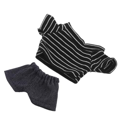 Hemobllo 1 Satz Spielzeugbärenkostüm Stofftierkleidung Babypuppenzubehör Babypuppensachen Zubehör für Babypuppen Puppenkleidung von Hemobllo
