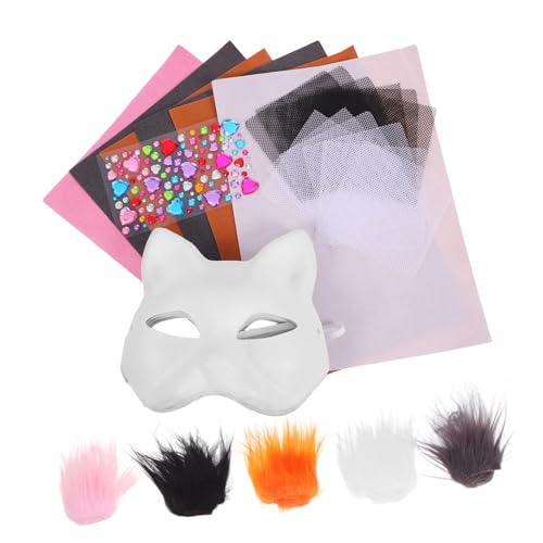Hemobllo 1 Set Katzenmasken Set Katzenmaske Orangefarbene Katzenmaske Basis Tiermaske DIY Tiermaske Unbemalt Bastelmaske Papier Katzenmasken Katzengesichtsmaske Katzenmaske DIY Hemobllo 1 Set Katzenmasken Set Katzenmaske Orangefarbene Katzenmaske Basis Tiermaske DIY Tiermaske Unbemalt Bastelmaske Papier Katzenmasken Katzengesichtsmaske Katzenmaske DIY von Hemobllo