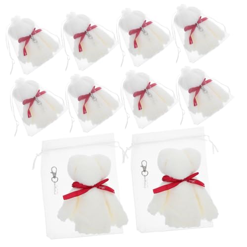 Hemobllo 1 Set Taufe Party Gefälligkeiten Für Jungen- Und Mädchenbärtuch Und Schlüsselbund -set Für Babyparty- Und Hochzeitsdekorationen von Hemobllo