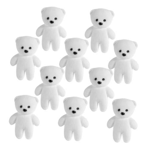 Hemobllo 10 Stück Blasenbär Kuscheltier Bär Plüsch Mini-bärenmasse Geburtstags-minibär Ausgestopfte Bären Masse Kleine Bären Kleine Puppen Mini-harzbären Mini-plüschbär Schaum Weiß Hemobllo 10 Stück Blasenbär Kuscheltier Bär Plüsch Mini-bärenmasse Geburtstags-minibär Ausgestopfte Bären Masse Kleine Bären Kleine Puppen Mini-harzbären Mini-plüschbär Schaum Weiß von Hemobllo