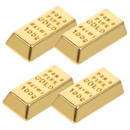 Hemobllo 10 Stück Brics-Modell Miniatur Modell Minibar Sachen Künstlich Winzig Ziegel Minibar-Modell Kleine Puppenhaus Mini- Mini- Golden Legierung Hemobllo 10 Stück Brics-Modell Miniatur Modell Minibar Sachen Künstlich Winzig Ziegel Minibar-Modell Kleine Puppenhaus Mini- Mini- Golden Legierung von Hemobllo