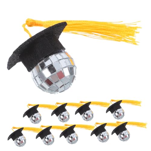 Hemobllo 10 Stück Kleine Cupcake-dekoration Abschlusskappe Für Cupcake Mini-abschlussquasten Grad-cap-ornament Cupcake -dekorationen Mit Abschlussmotiven Cupcake Grad Cap Decor Golden Acryl Hemobllo 10 Stück Kleine Cupcake-dekoration Abschlusskappe Für Cupcake Mini-abschlussquasten Grad-cap-ornament Cupcake -dekorationen Mit Abschlussmotiven Cupcake Grad Cap Decor Golden Acryl von Hemobllo