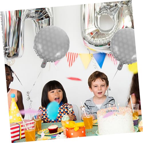 Hemobllo 10 Stück Teiliges Golf Folienballon Geburtstagsdeko Golf Thema Party Luftballons für Erwachsene Langlebig Heliengeeignet für Sport und Geburtstagsfeiern von Hemobllo