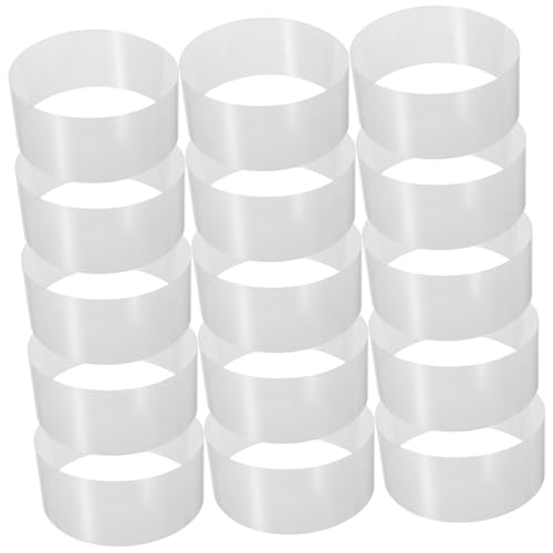 Hemobllo 100 Blatt Teiliges Transparentes Cake Collar aus Bruchfestem Kunststoff Selbstklebend Flexibel und Glatt für Mousse Torten Dekoration und Formgestaltung bei Geburtstags und Hemobllo 100 Blatt Teiliges Transparentes Cake Collar aus Bruchfestem Kunststoff Selbstklebend Flexibel und Glatt für Mousse Torten Dekoration und Formgestaltung bei Geburtstags und von Hemobllo