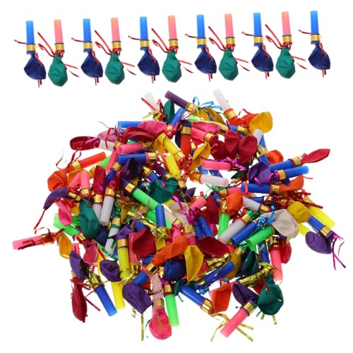 Hemobllo 100 Stück Pfeifenballons Große Party Noisemaker Bläser Leicht Tragbar für Geburtstagsfeiern Halloween Weihnachten Spielspaß Hemobllo 100 Stück Pfeifenballons Große Party Noisemaker Bläser Leicht Tragbar für Geburtstagsfeiern Halloween Weihnachten Spielspaß von Hemobllo