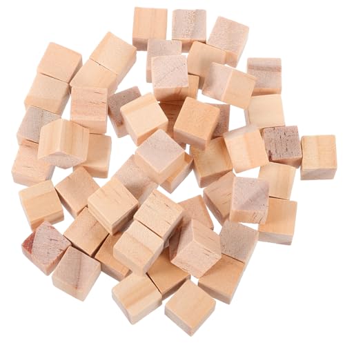 Hemobllo 100Stücke Holzwürfel Unvollendete Würfelblöcke aus Massivem Holz Pädagogisches Kreativität und Hand Auge Koordination für Interaktive Hemobllo 100Stücke Holzwürfel Unvollendete Würfelblöcke aus Massivem Holz Pädagogisches Kreativität und Hand Auge Koordination für Interaktive von Hemobllo