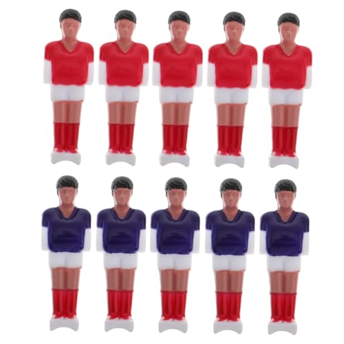 Hemobllo 10Er Set Mini Fußballspieler Tischfußballfiguren Tischfußballspieler Tischfußballspieler Puppen Tischfußball Ersatzteile Tischfußballfiguren Kunstharz Rot Hemobllo 10Er Set Mini Fußballspieler Tischfußballfiguren Tischfußballspieler Tischfußballspieler Puppen Tischfußball Ersatzteile Tischfußballfiguren Kunstharz Rot von Hemobllo