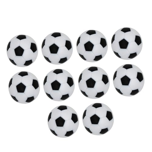 Hemobllo 10Stücke Teiliges Tischfußball Zubehör Harzkugeln für Tischfußballspiel Kompatibel mit Standard Tischfußball Langlebig für Familien von Hemobllo