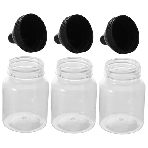 Hemobllo 12 Stück Teiliges Babyflaschen Süßigkeitenbehälter Transparente Candy Boxen mit Integriertem Schwarzem Deckel für Babyparty Deko Geburtstagsfeiern Vielseitige Party Treats von Hemobllo