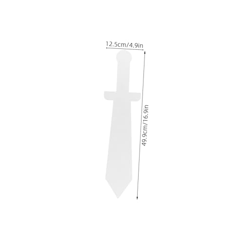 Hemobllo 12 Stück Teiliges DIY Toy Sword für Römische und Piratenschwerter Leicht zu Greifende Kostümrequisiten für Ritter Cosplay Kreatives Rollenspielzubehör für Halloween und Partys von Hemobllo