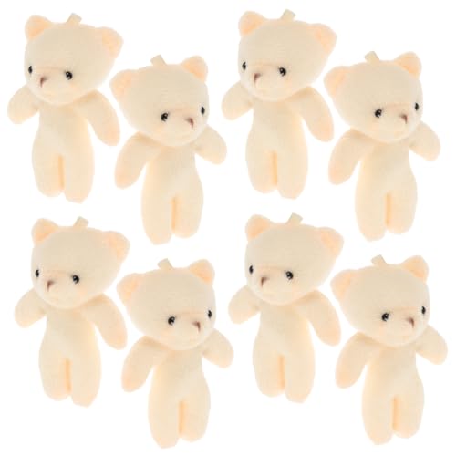 Hemobllo 12 Stück Teiliges Miniatur Bären Figuren Verschleißfeste Kleine Bären als Anhänger und Dekoration für DIY und Wohnraumgestaltung von Hemobllo