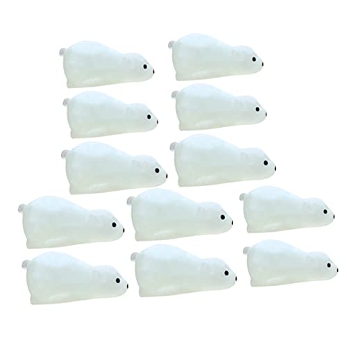 Hemobllo 12Stücke Leuchtende Miniaturbärenfiguren Niedliche Harz Dekoration für Garten Puppenhaus und Kuchendekoration Kreative Tierfiguren für Mikrolandschaften Hemobllo 12Stücke Leuchtende Miniaturbärenfiguren Niedliche Harz Dekoration für Garten Puppenhaus und Kuchendekoration Kreative Tierfiguren für Mikrolandschaften von Hemobllo