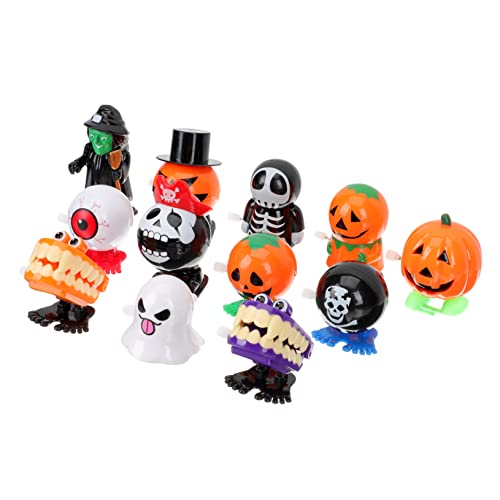 Hemobllo 12Stücke Teiliges Halloween für Aufziehspielzeug mit Lustigem Design für Partys und Geburtstagsgeschenke Stabil und Langlebig Leicht und Platzsparend von Hemobllo