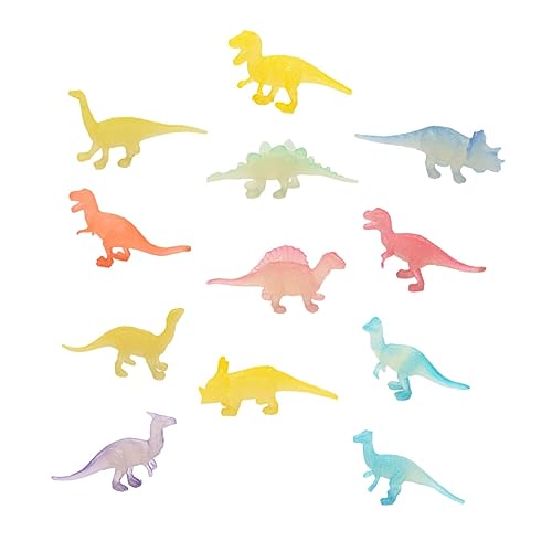 Hemobllo 12Stücke Teiliges Leuchtendes Dinosaurier Nachtleuchtende Dinosaurier Figuren aus Robustem für Geburtstagsfeiern und Kreatives Hemobllo 12Stücke Teiliges Leuchtendes Dinosaurier Nachtleuchtende Dinosaurier Figuren aus Robustem für Geburtstagsfeiern und Kreatives von Hemobllo