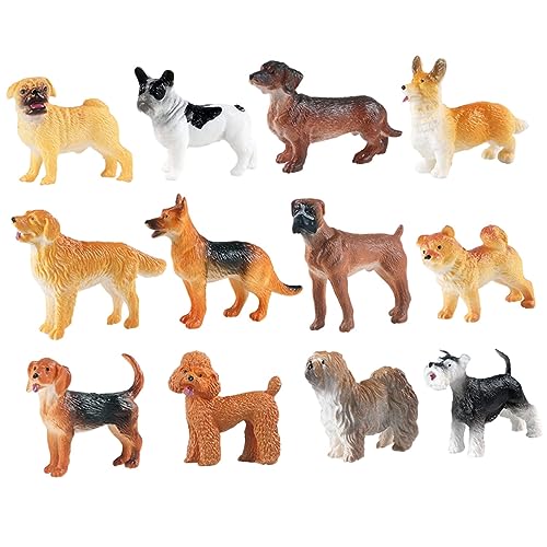 Hemobllo 12Stücke Teiliges aus Harz Welpenfiguren Realistische Hundespielzeuge für Perfektes für Partys Kreativität für Jungen Hemobllo 12Stücke Teiliges aus Harz Welpenfiguren Realistische Hundespielzeuge für Perfektes für Partys Kreativität für Jungen von Hemobllo