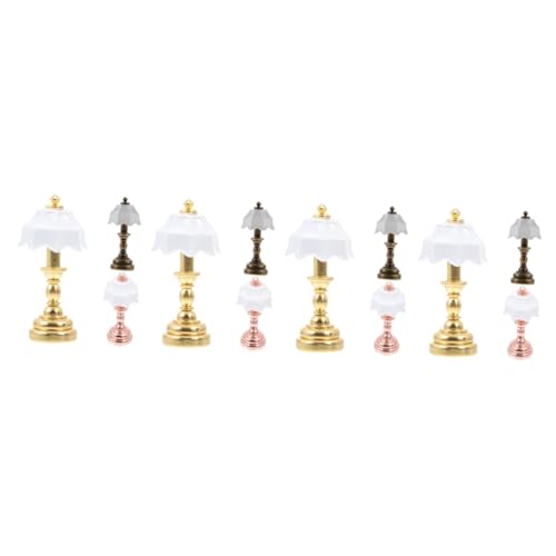 Hemobllo 12stücke Teiliges Miniatur Tischlampe Für Puppenhäuser Dekorative Mini-Lampe Mit Elegantem Design Für Schlafzimmer Büro Und Kreative Dekoration Hemobllo 12stücke Teiliges Miniatur Tischlampe Für Puppenhäuser Dekorative Mini-Lampe Mit Elegantem Design Für Schlafzimmer Büro Und Kreative Dekoration von Hemobllo