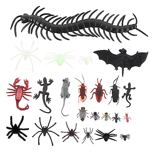 Hemobllo 150Stücke Realistische Insekten Ornamente für Halloween Dekoration Simulierte Insektenfiguren für Lernspielzeug für Landschaften und Streiche Hemobllo 150Stücke Realistische Insekten Ornamente für Halloween Dekoration Simulierte Insektenfiguren für Lernspielzeug für Landschaften und Streiche von Hemobllo