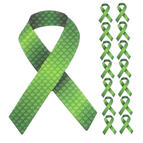 Hemobllo 18 Stück Aufkleber für psychische Gesundheit Klassenzimmer müssen haben Sensorische Aufkleber Sinnesaufkleber für Erwachsene Atemaufkleber Texturaufkleber PVC Green von Hemobllo