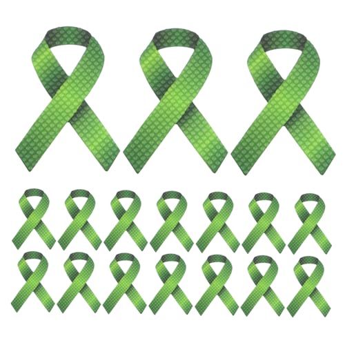 Hemobllo 18 Stück Aufkleber für psychische Gesundheit Stimmungsberuhigende Aufkleber ruhige Aufkleber Coole Aufkleber sensorische Gegenstände für Erwachsene PVC Green von Hemobllo