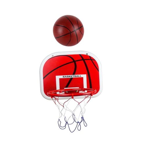 Hemobllo 1Satz Basketballkorb Set Indoor Basketball Kit für Jungenzimmer Abnehmbar Innen und Außenspiel mit Aufblasbarem Basketball von Hemobllo