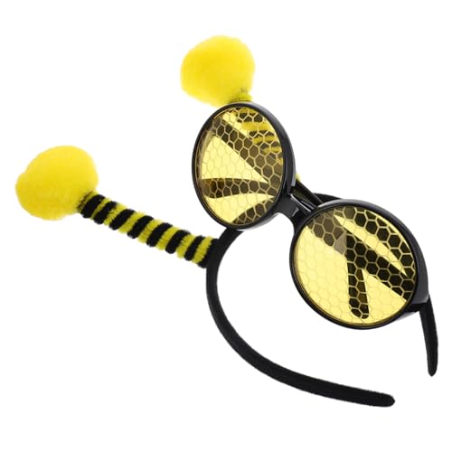 Hemobllo 1satz Bienen Kostüm Set Mit Haarreif Und Sonnenbrille Stylisches Zubehör Für Karneval Und Mottopartys Geeignet Für Erwachsene Und Komfortabel Und Einzigartig Im Design von Hemobllo