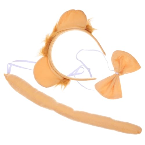 Hemobllo 1Satz Cosplay für Teiliges Kostüm mit Stirnband Fliege für Halloween Karneval Geburtstagsfeiern Tierkostüm Requisite für Kreative Spiele von Hemobllo