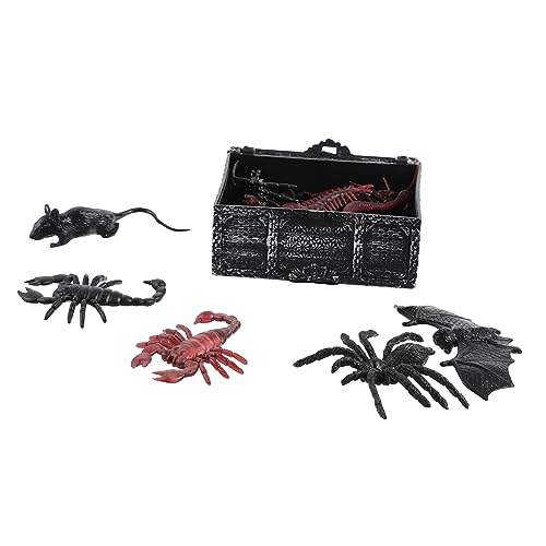 Hemobllo 1Satz Gruselige Spinnen und Skorpione Teiliges Halloween Streichspielzeug für Lebensechte Insekten Figuren für Kreative Streichspiele und Halloween Dekorationen Hemobllo 1Satz Gruselige Spinnen und Skorpione Teiliges Halloween Streichspielzeug für Lebensechte Insekten Figuren für Kreative Streichspiele und Halloween Dekorationen von Hemobllo