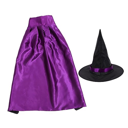 Hemobllo 1Satz Halloween Umhang Hut für Doppelseitiger Umhang Kostümzubehör für Halloween Karneval Cosplay Events Langlebig Hemobllo 1Satz Halloween Umhang Hut für Doppelseitiger Umhang Kostümzubehör für Halloween Karneval Cosplay Events Langlebig von Hemobllo