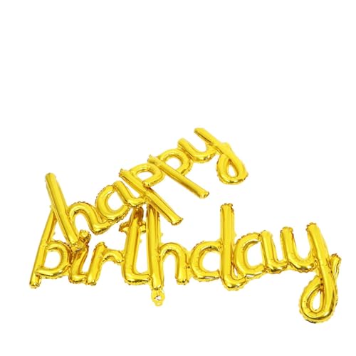 Hemobllo 1Satz Happy Birthday Aluminiumfolien Ballon Dekoration Kindergeburtstags Party Deko Vielseitig Einsetzbar für Feierlichkeiten Einfach Aufzuhängen und Langlebig Hemobllo 1Satz Happy Birthday Aluminiumfolien Ballon Dekoration Kindergeburtstags Party Deko Vielseitig Einsetzbar für Feierlichkeiten Einfach Aufzuhängen und Langlebig von Hemobllo