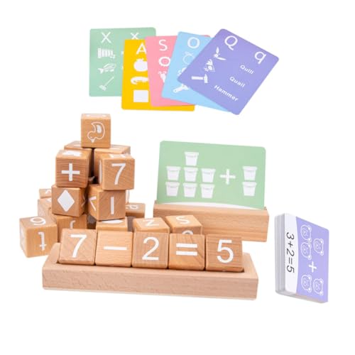 Hemobllo 1Satz Holz Zahlenblöcke für Lernspielzeug mit Frühe Bildung für Vorschulkinder Sicheres und Langlebiges für Kreative Entwicklung für Zuhause und Kindergarten Hemobllo 1Satz Holz Zahlenblöcke für Lernspielzeug mit Frühe Bildung für Vorschulkinder Sicheres und Langlebiges für Kreative Entwicklung für Zuhause und Kindergarten von Hemobllo