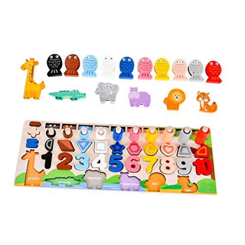 Hemobllo 1Satz Holzspielzeug Lernspielzeug Puzzle für Fördert Hand Augen Koordination und Logisches Sicheres und Langlebiges Material für Interaktive Hemobllo 1Satz Holzspielzeug Lernspielzeug Puzzle für Fördert Hand Augen Koordination und Logisches Sicheres und Langlebiges Material für Interaktive von Hemobllo