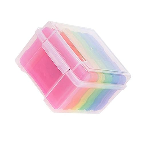 Hemobllo 1Satz Karten Organizer Box Teiliges für Grußkarten und Postkarten Transparente Aufbewahrungsbox mit Abnehmbaren Trennwänden zum Ordnen und Speichern von Hemobllo