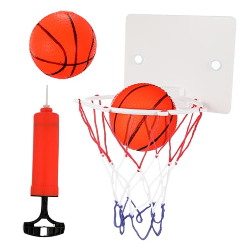 Hemobllo 1Satz Kompaktes Kinderbasketballspielzeug für Wandmontage mit Bällen und Luftpumpe Indoor Wandbasketballspielzeug für Kleine Installieren für Spaß Hemobllo 1Satz Kompaktes Kinderbasketballspielzeug für Wandmontage mit Bällen und Luftpumpe Indoor Wandbasketballspielzeug für Kleine Installieren für Spaß von Hemobllo