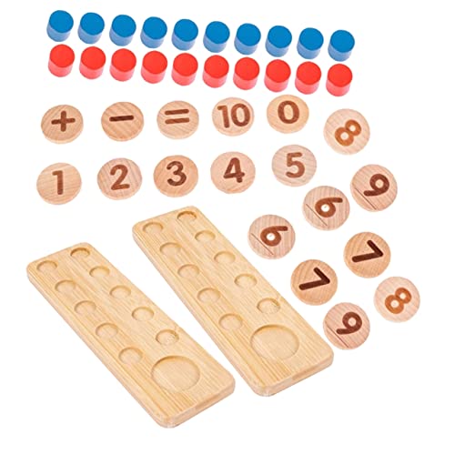 Hemobllo 1Satz Lernspielzeug für Holzmathematik Spielzeuge Kognitiven Fähigkeiten und Praktischen Fertigkeiten für Jungen und Jahren Hemobllo 1Satz Lernspielzeug für Holzmathematik Spielzeuge Kognitiven Fähigkeiten und Praktischen Fertigkeiten für Jungen und Jahren von Hemobllo