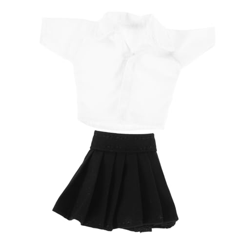 Hemobllo 1Satz Mini Set für Puppen Modisches Schuluniform Outfit mit Shirt und Zubehör Süße Puppenkleidung für Puppen für Sammler und Spielzeugliebhaber Hemobllo 1Satz Mini Set für Puppen Modisches Schuluniform Outfit mit Shirt und Zubehör Süße Puppenkleidung für Puppen für Sammler und Spielzeugliebhaber von Hemobllo