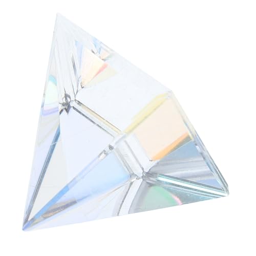 Hemobllo 1Satz Optisches Prisma Pyramide Handgefertigtes Ornament mit Bunten Farbeffekten für Dekoration für Zuhause Hemobllo 1Satz Optisches Prisma Pyramide Handgefertigtes Ornament mit Bunten Farbeffekten für Dekoration für Zuhause von Hemobllo