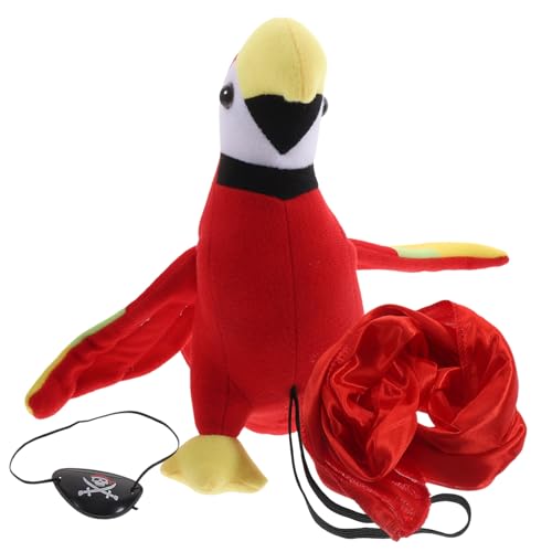 Hemobllo 1Satz Piraten Kostüm mit Papagei Bandana und Augenmaske für Halloween und Mottopartys Teiliges Zubehör für Cosplay und Piratenverkleidung Hemobllo 1Satz Piraten Kostüm mit Papagei Bandana und Augenmaske für Halloween und Mottopartys Teiliges Zubehör für Cosplay und Piratenverkleidung von Hemobllo