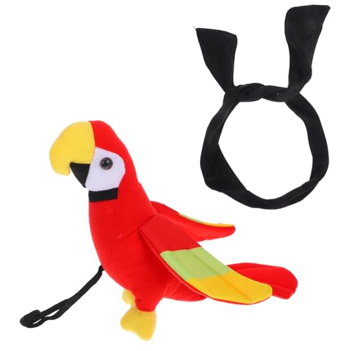 Hemobllo 1Satz Plüsch Piraten Papagei für Schulter Realistische Cosplay Dekoration für Halloween Komfortables Material Einstellbarer Gurt Ergänzung Hemobllo 1Satz Plüsch Piraten Papagei für Schulter Realistische Cosplay Dekoration für Halloween Komfortables Material Einstellbarer Gurt Ergänzung von Hemobllo