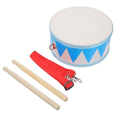 Hemobllo 1Satz Schlaginstrument für Percussion Snare Drum Blauer Musiktrommelspielzeug Fördert Konzentration und Rhythmusgefühl für Jungen und Ab Jahren von Hemobllo