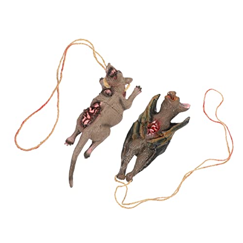 Hemobllo 1Satz Teiliges Halloween Streich Tiermodelle Realistische Fledermaus und Dekorationen für Gruselige Partys Hochwertige Halloween Requisiten und Garten Hemobllo 1Satz Teiliges Halloween Streich Tiermodelle Realistische Fledermaus und Dekorationen für Gruselige Partys Hochwertige Halloween Requisiten und Garten von Hemobllo