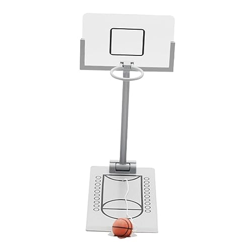 Hemobllo 1Stück Mini Basketball für Kreatives Desktop Basketballspiel Faltbares Basketballspielzeug Hand Augen Koordination für Erwachsene Silberfarben Hemobllo 1Stück Mini Basketball für Kreatives Desktop Basketballspiel Faltbares Basketballspielzeug Hand Augen Koordination für Erwachsene Silberfarben von Hemobllo